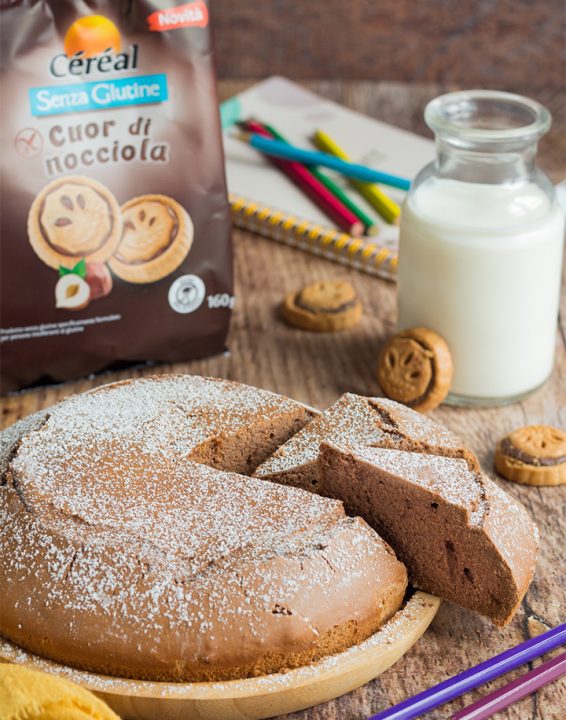 Torta latte e biscotti senza glutine ricetta