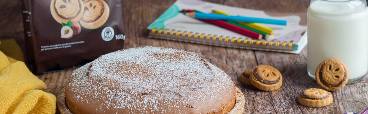 Torta latte e biscotti senza glutine ricetta